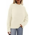 thumbnail image 1 of PRETTYGARDEN Womens Sweaters Fall Trendy Casual Crewneck Long Sleeve Cozy Knit Pullover Sweater Tops Winter Clothing, 1 of 9