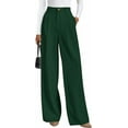 thumbnail image 1 of PRETTYGARDEN Womens Wide Leg Dress Pants Business Casual Flowy Work Palazzo Pants High Waisted Slacks Trousers, 1 of 9