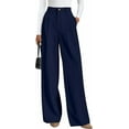 thumbnail image 1 of PRETTYGARDEN Womens Wide Leg Dress Pants Business Casual Flowy Work Palazzo Pants High Waisted Slacks Trousers, 1 of 9