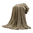 thumbnail image 1 of PRETXORVE 150x200cm Super Soft Warm Solid Warm Micro Plush Fleece Blanket Throw Rug Sofa Bedding, 1 of 3