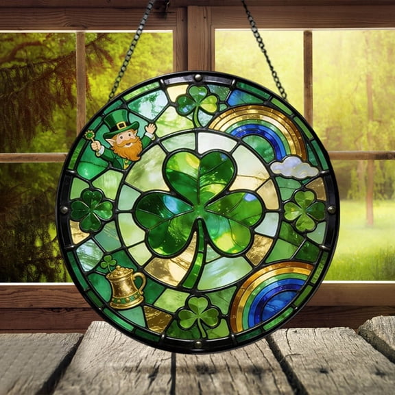 PRETXORVE 2D Easter Gnome Colorful Acrylic