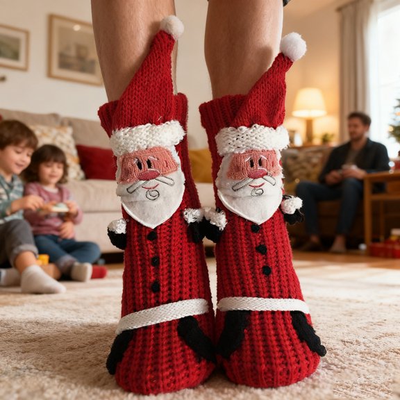 PRETXORVE Adult Socks Thick Bottom Floor Socks Winter Warm Socks