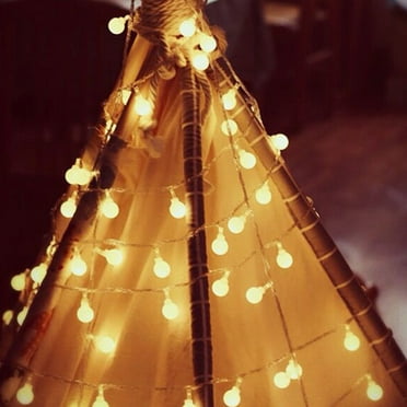PRETXORVE Ball String Lights Christmas Lights 10LED String Lights