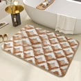 thumbnail image 1 of PRETXORVE Bathroom Water-Absorbing Mat Machine-Woven Carpet for Secure Grip Bedroom Entryway Rug Non-Slip Doorstep Foot Mat Non-slip Padding, 1 of 9