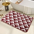 thumbnail image 1 of PRETXORVE Bathroom Water-Absorbing Mat Machine-Woven Carpet for Secure Grip Bedroom Entryway Rug Non-Slip Doorstep Foot Mat Non-slip Padding, 1 of 9