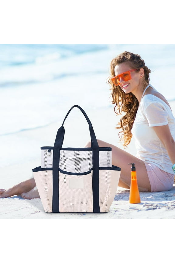 Beach Bag Large Capacity Travel Shoulder Swimwear Storage Portable Swim Resort tote