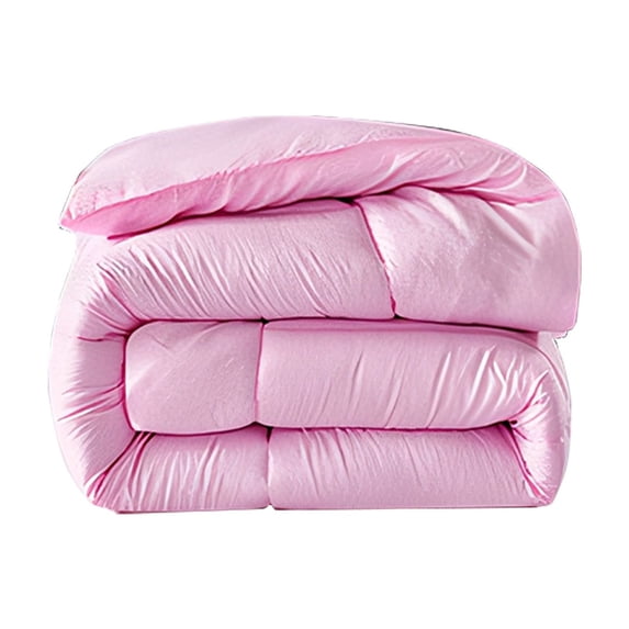 PRETXORVE Bed Quilt Large - Quilted All Season Down Quilt with White Lightweight Quilt Angled Label - Machine Washable Large 59x 79 Inches