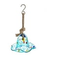 thumbnail image 1 of PRETXORVE Bird Feeder, Glass Bird Feeder Garden Ornament Bird Feeders Garden Decorations Courtyard Bird Feeders Outdoor Hummingbirds Bird Feeders, 1 of 7