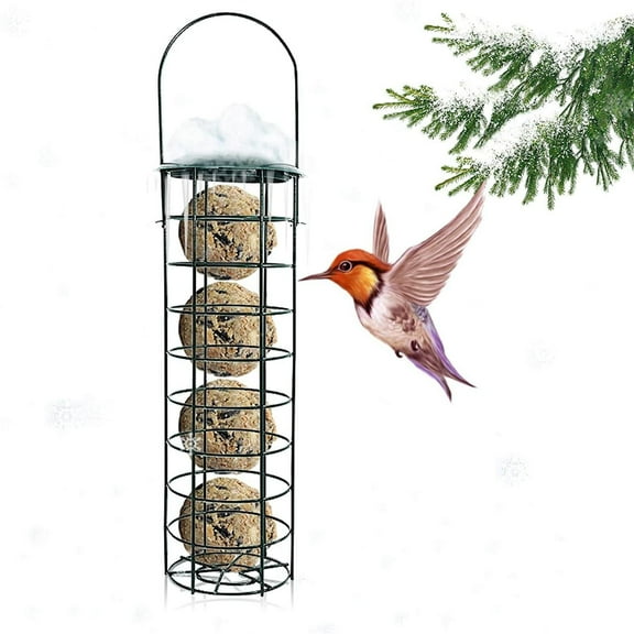PRETXORVE Bird Feeder, Outdoor Bird Feeder Hanging Bird Feeder for Ornamental Garden Yard Decoration