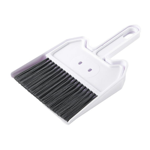 PRETXORVE Brooms with Dustpan Combo Set, Dustpan and Brush Set Multi Functional Cleaning Tool/Mini Sweeper with Hand Besom Brush Cute Dirt Pan for Kids Toys Dog Camping Table Desk Car