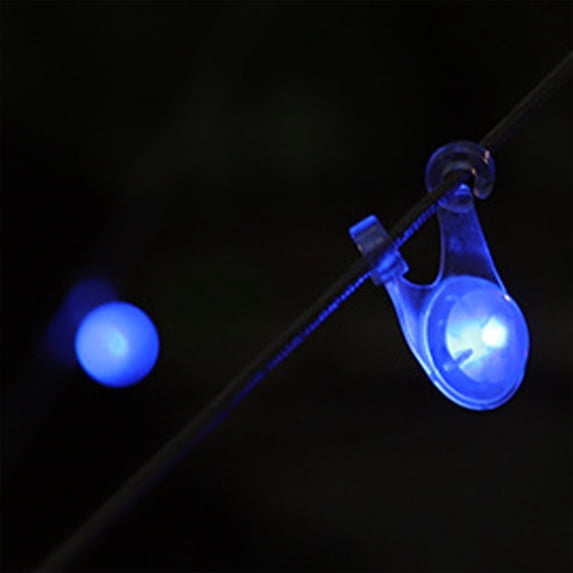 PRETXORVE Camping Lights, Camp Lights Led, Tent Ground Peg Caution Light Canopy Tip Light Flashing Signal Light Camping Ambient Light Wind Rope Light Hanging