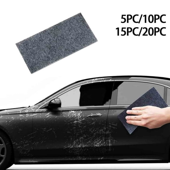 PRETXORVE Car Scratch Wipes Car Paint Repair Paint Scratches Water Stains Car Wax Abrasive Scratch Cleaning Cloths