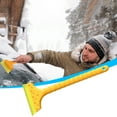 thumbnail image 1 of PRETXORVE Car Snow Shovel Ice Shovel Winter Rubber Scraper Long Handle Snow Shovel Film Coating tool Window Glass Cleaning, 1 of 4