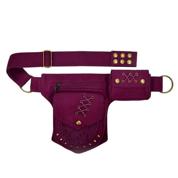 PRETXORVE Chest Bag, Waist Bag, Bag Leg Bag for Women Renaissance Belt Festival Bag Hip Bags for Women Thigh Bag
