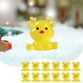 thumbnail image 1 of PRETXORVE Christmas Decor, Christmas Tree Decorations, 12 Sets of Glowing Christmas Deer Christmas Decorations Tabletop Christmas Tree Model Christmas Tree Decorations, 1 of 6