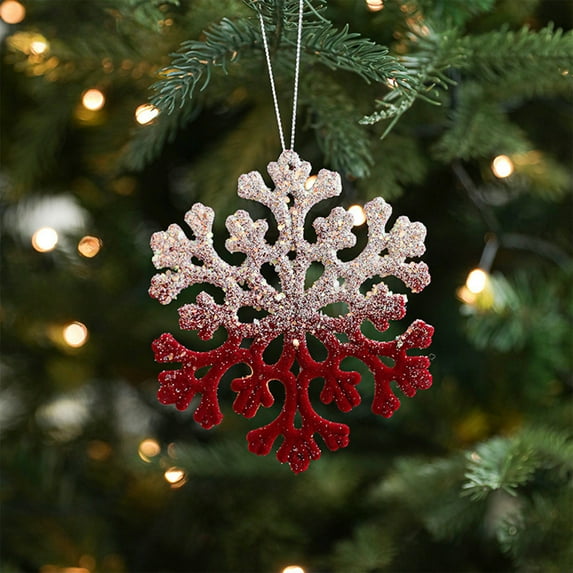 PRETXORVE Christmas Decor, Christmas Tree Decorations, Christmas Decorations Christmas Snowflake Decorations Decorations Christmas Supplies