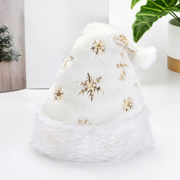 PRETXORVE Christmas Decor, Christmas Tree Decorations, Christmas Tree topper, Christmas Hat Made of Fabric, Christmas Day Decoration, Holiday Party Decor