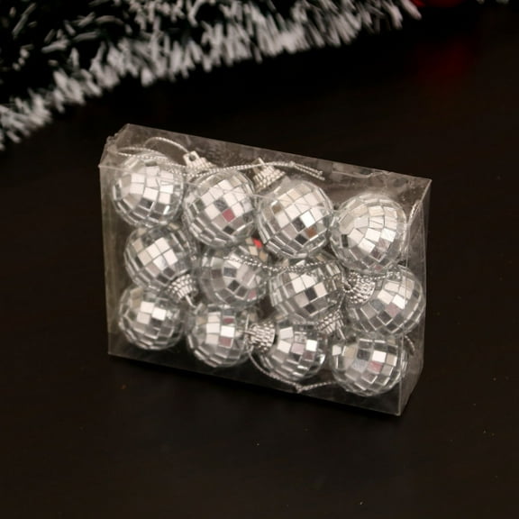 PRETXORVE Christmas Decor, Christmas Tree Decorations, Decorative Hanging Mirror ornaments for Bars, Parties, Weddings, Christmas, Christmas Tree Decorations