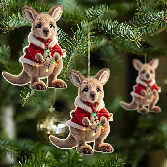 PRETXORVE Christmas Decorations, Christmas Decor, 2D Hanging Decorations Decorations Christmas Decorations Decorations