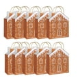 thumbnail image 1 of PRETXORVE Christmas Decorations, Christmas Decor, Christmas Gingerbread House Candy Gift Bag with Handle, 1 of 1