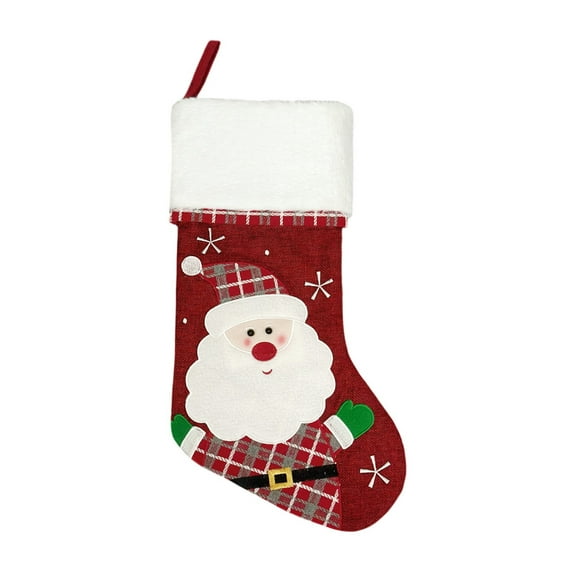 PRETXORVE Christmas Decorations, Christmas Decor, Decorations Embroidered Stockings Festive Decorations Hanging for