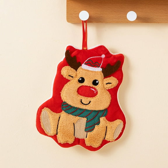 PRETXORVE Christmas Decorations, Christmas Decor, High-Quality Series Hand Towels Suitable for Hanging In The Home Kitchen