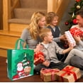 thumbnail image 1 of PRETXORVE Christmas Decorations, Christmas Decor, Portable Non-Woven Shopping, 1 of 6