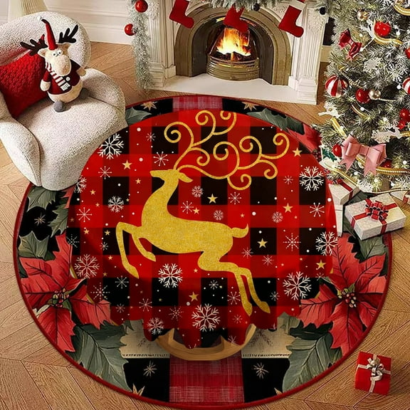 PRETXORVE Christmas Decorations, Christmas Decor, Tablecloth with Santa Claus, Creating for