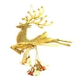 thumbnail image 1 of PRETXORVE Christmas Decorations, Christmas Ornaments, Christmas Deer with Pendant 3 Colors Available Christmas Tree Decoration Christmas Deer Decoration, 1 of 2