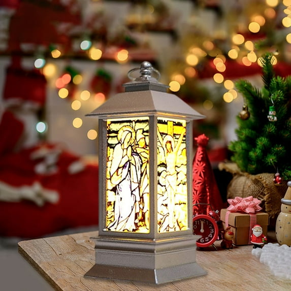 PRETXORVE Christmas Decorations, Christmas Ornaments, Christmas Night Light Decoration Suitable for Christmas Thanksgiving Party Table indoor Christmas Decorations