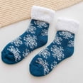 thumbnail image 1 of PRETXORVE Christmas Decorations, Christmas Ornaments, Christmas Socks Mid-Calf Thick Fleece Socks Leisure Solid Color Fleece Socks Home Socks, 1 of 3