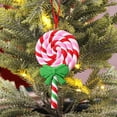 thumbnail image 1 of PRETXORVE Christmas Decorations, Christmas Ornaments, Christmas Tree Soft Hanging ornaments Small Gifts Christmas Candy Cane Colorful Hanging ornaments, 1 of 3