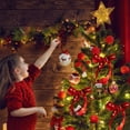 thumbnail image 1 of PRETXORVE Christmas Decorations, Christmas Tree Decorations, Christmas Ribbon Christmas Decoration Ribbon Christmas Red Ribbon Bow Supplies Gift Ribbon Christmas Tree Ribbon, 1 of 6