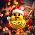 thumbnail image 1 of PRETXORVE Christmas Decorations, Christmas Tree Decorations, Cute Rooster Car Hanging ornament Home Tree Decoration Christmas Tree Decoration Home Decoration, 1 of 6