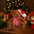 thumbnail image 1 of PRETXORVE Christmas Teddy Bear Doll, 1 of 6