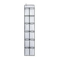 thumbnail image 1 of PRETXORVE Closet Organizer, Over The Door Shoe Rack for Door with 12 Large Mesh Pockets Fitted Hanging Shoe Organizer Sturdy Closet Door Shoe Storage, 1 of 8