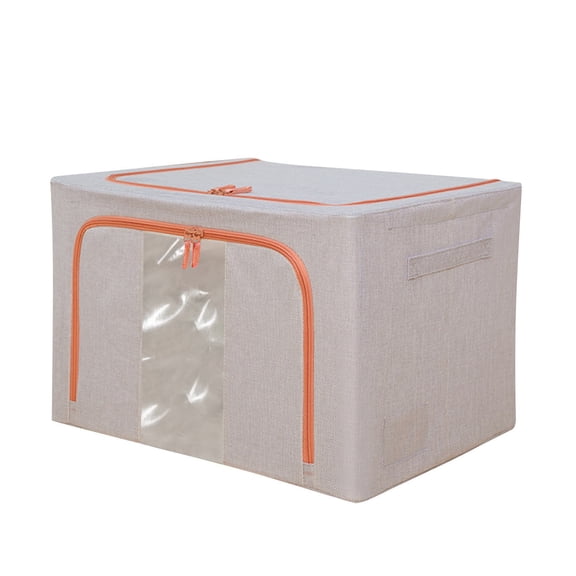 PRETXORVE Clothes Storage Box Cloth Art Clothes Storage Box Large Household Storage Box