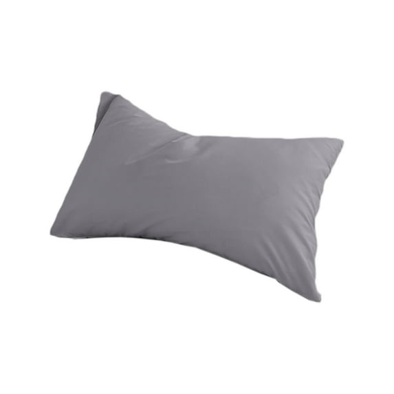 PRETXORVE Cotton Retro Pillowcase Literary Small Fresh Color Cream Color Washed Cotton Single Pillowcase