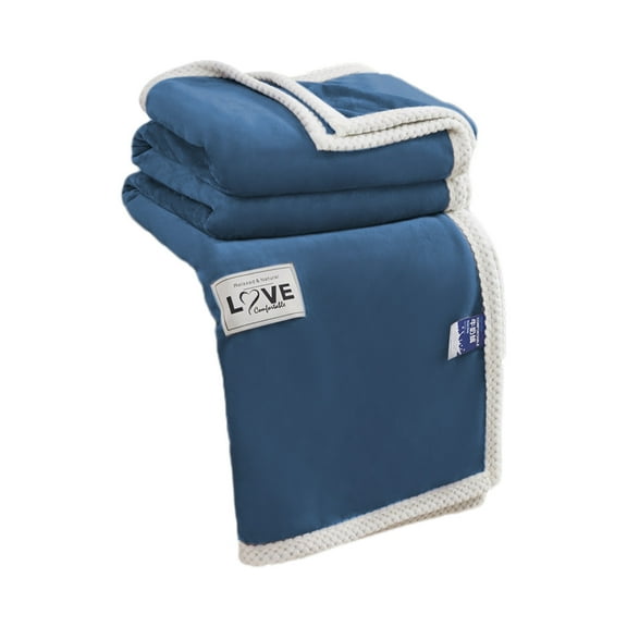 PRETXORVE Cozy Flannel AirConditioner Blanket - High-Density Plush for Ultimate Comfort