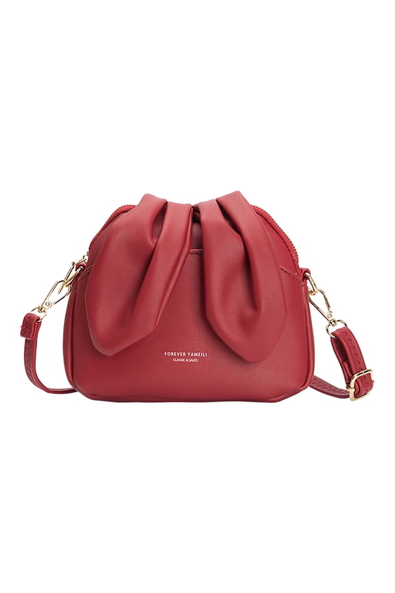 Crossbody Bag, Womens Crossbody Bag, Trendy Mini Net Red Bag Ins Super Hot Rabbit Ears Small Bag Shoulder Messenger