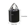 thumbnail image 1 of PRETXORVE Cylinder Insulation Lunch Box Bag Insulation Bag Large Aluminum Foil Portable Round Lunch Bag To Work With Rice Insulation Bag, 1 of 6