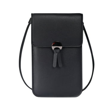 PRETXORVE Dgs Women Touchscreen Phone Bags, Mini Leather Mobile Phone Crossbody Bags Shoulder Handbag Wallet With Credit Card Slots