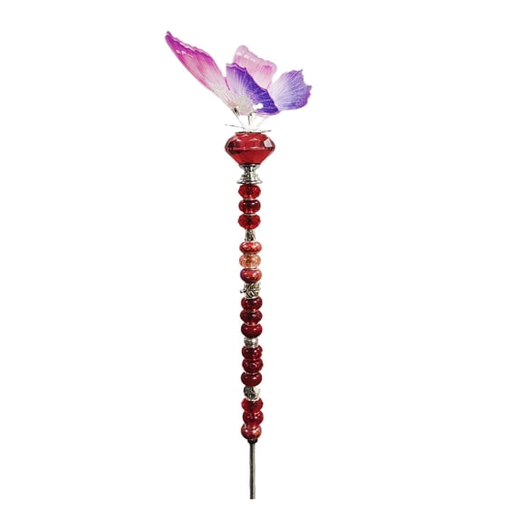 PRETXORVE Diy Stick Bead Garden Stake Set Garden Stake Decoration Garden Set