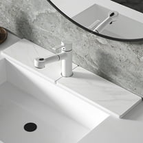 PRETXORVE Faucet Mat for Kitchen Sink 24'' Long Diatomite Fast Drying Stone Sink Tray Super Absorbent Prevents Buildup - Faucet Guard for Bathroom