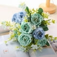 thumbnail image 1 of PRETXORVE Faux Plants, Artificial Plants, Scented Peony Bride Hand Bouquet Wedding Home Decoration Artificial Flowers Fake Flowers, 1 of 6
