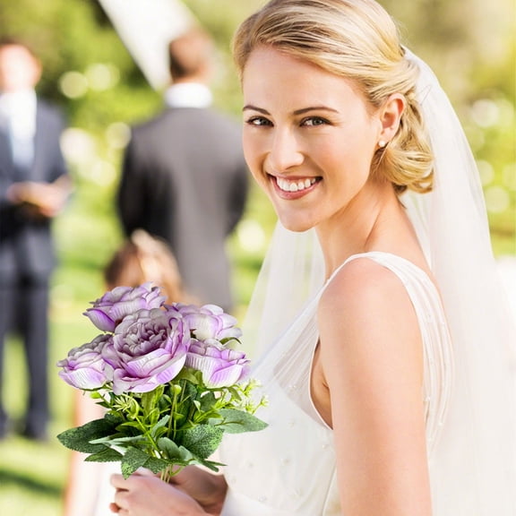 PRETXORVE Faux Plants, Artificial Plants, Simulated Flower Bouquet Artificial Flower Fake Flower Decor