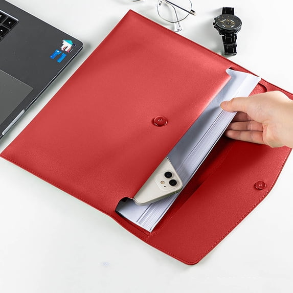 PRETXORVE Folder with Pockets Heavy Duty Pocket Folder Letter Size Folder File office School Use