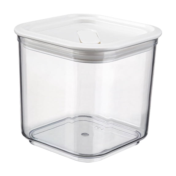 PRETXORVE Food Storage Containers With Lids, Airtight Food Storage Container 1 Piece Wholesome Plastic Cereal Container with Easy-Lock Lid for Kitchen Pantry Organization and Storage
