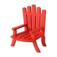 thumbnail image 1 of PRETXORVE Home Decor, Room Decor, Beach Chair Wooden Crafts, Mini Shooting Scene Props, Wooden Small Chair, 1 of 2