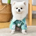 thumbnail image 1 of PRETXORVE Home Decor, Room Decor, Dog Hawaiian Palm Shirt Dog Summer Clothes Breathable Shirt for Small and Medium Dogs Summer Outfit, 1 of 6